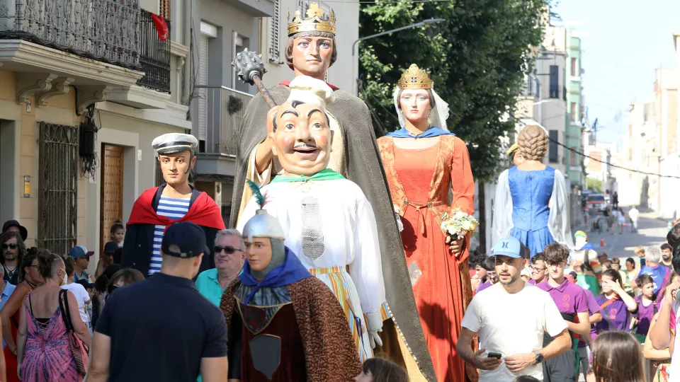 Els gegants, el correfoc i La Salada protagonitzen un dissabte intens de Festa Major